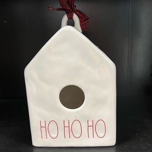 Rae Dunn “Ho,Ho,Ho” Bird House